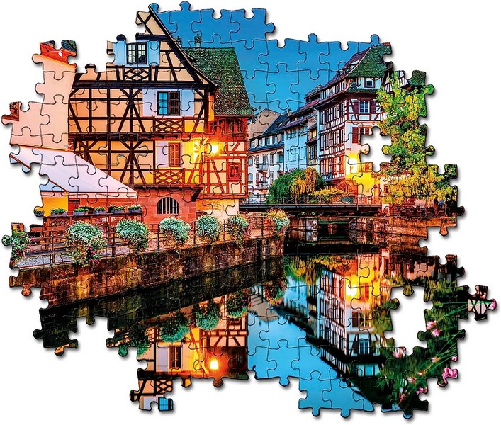 Clementoni Puzzle 500 db HQC - Strasbourg Old Town