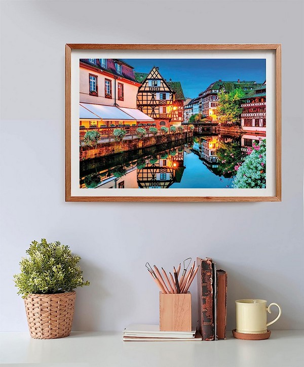 Clementoni Puzzle 500 db HQC - Strasbourg Old Town