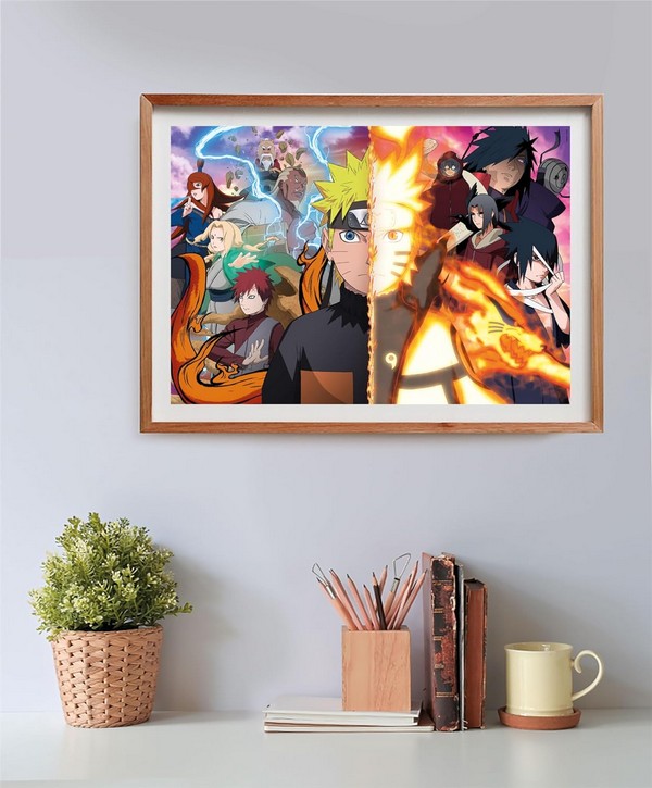 Clementoni Puzzle 500 db Anime Cube - Naruto