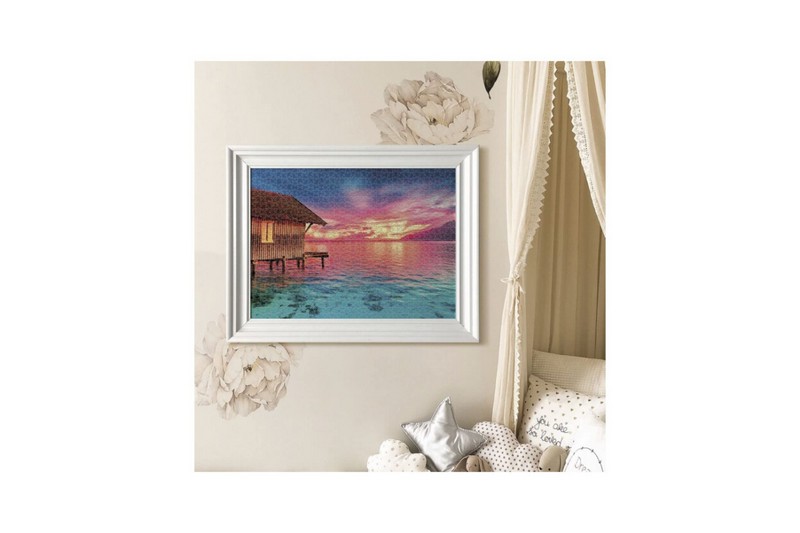 Clementoni Puzzle 500 db-os  Peace puzzle - Csodás naplemente a tengeren