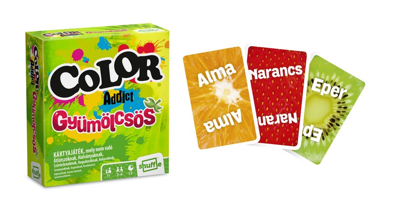 Color Addict Gyümölcsös kártyajáték