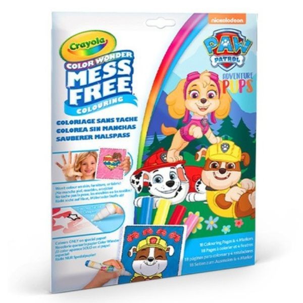 Crayola Colour Wonder Mancs Őrjárat Színező