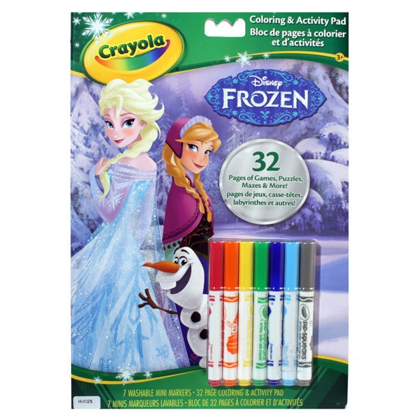 Crayola Jégvarázs színező és foglalkoztató füzet
