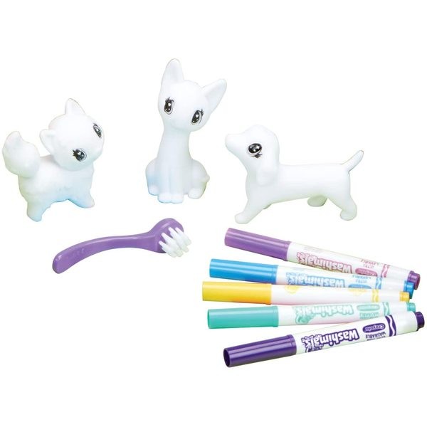 Crayola Washimals Kimosható állatkák - Hangulatos Házikó szett