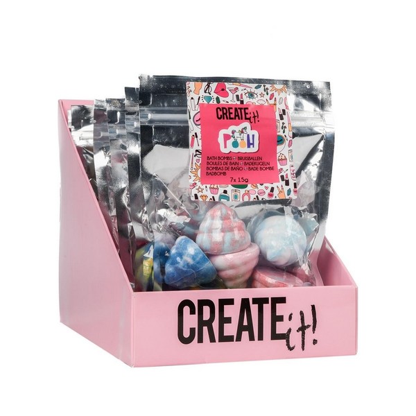 Create It! Mini Fürdőgolyó Unikornis 7 db-os