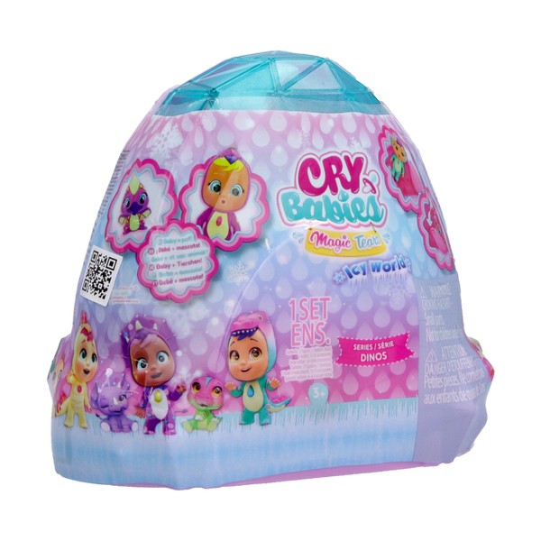 Cry Babies MT Icy World Dínó kiskedvenccel