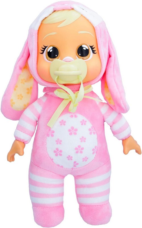 Cry Babies Tiny Cuddles Bunnies Könnyes Baba - Pink Ruhás