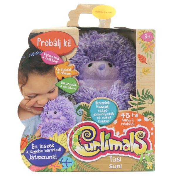Curlimals Interaktív Plüss Figura - Tüsi Süni