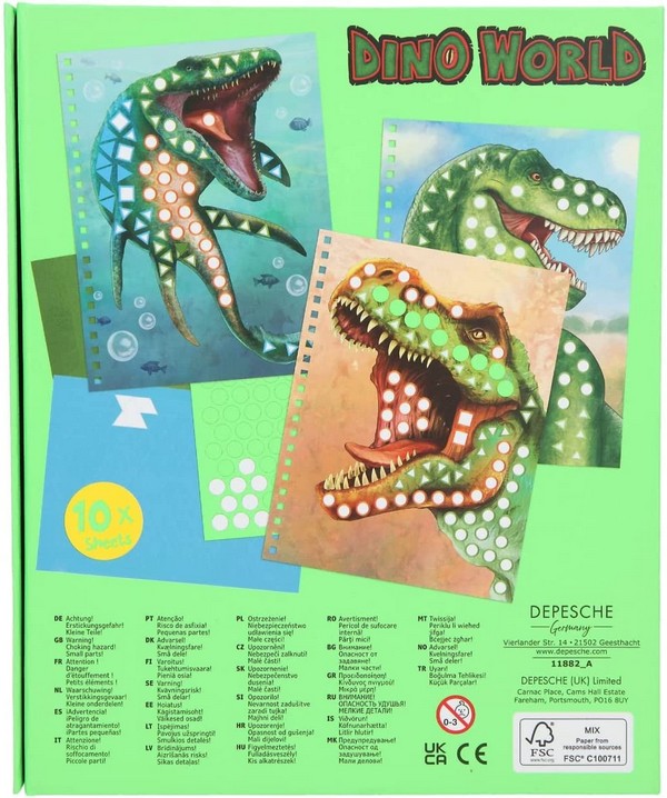 Dino World Matricázd a Képeket