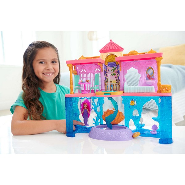 Disney Hercegnők - Ariel Dupla Palota Mini Hercegnővel