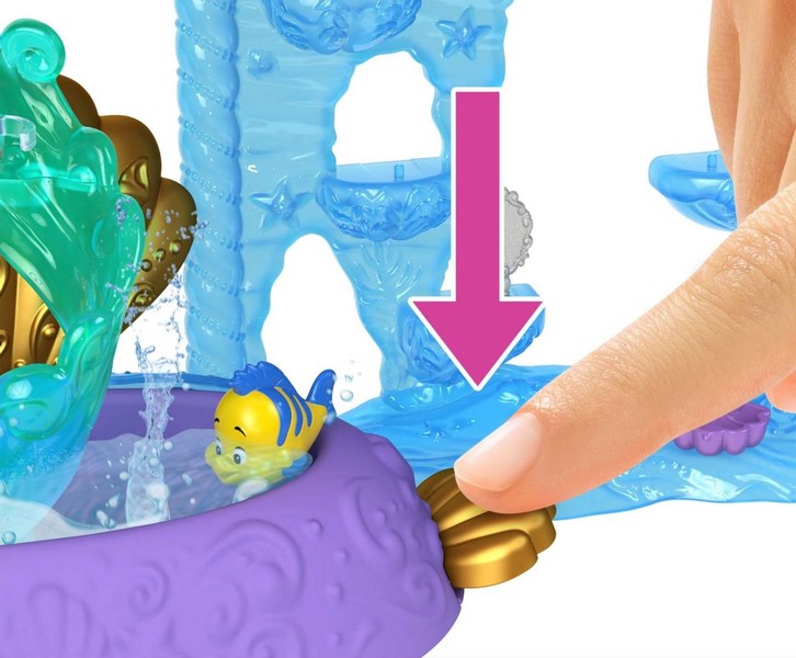 Disney Hercegnők - Ariel Dupla Palota Mini Hercegnővel