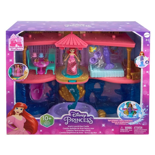 Disney Hercegnők - Ariel Dupla Palota Mini Hercegnővel