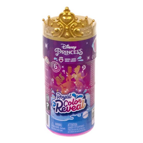 Disney Hercegnők Color Reveal meglepetés mini baba