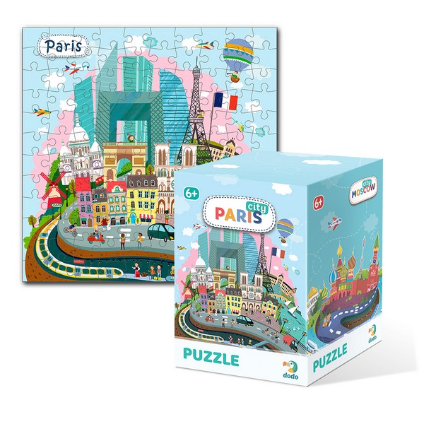 Dodo City Puzzle 120 db - Párizs