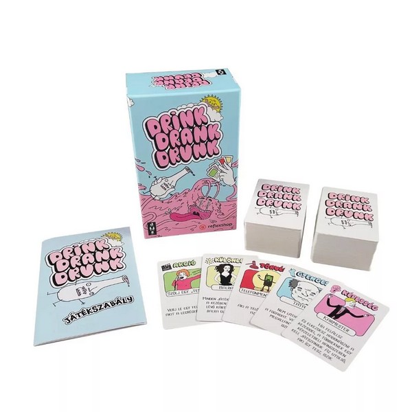 Drink Drank Drunk ivós kártyajáték