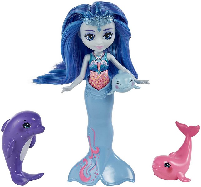 Enchantimals Babák Állatka Családdal Dorinda Dolphin