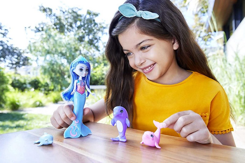 Enchantimals Babák Állatka Családdal Dorinda Dolphin