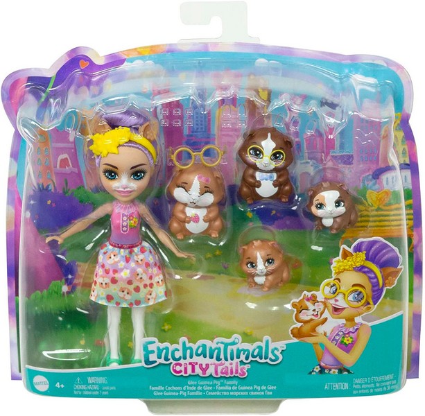 Enchantimals Babák Állatka Családdal - Tengerimalac