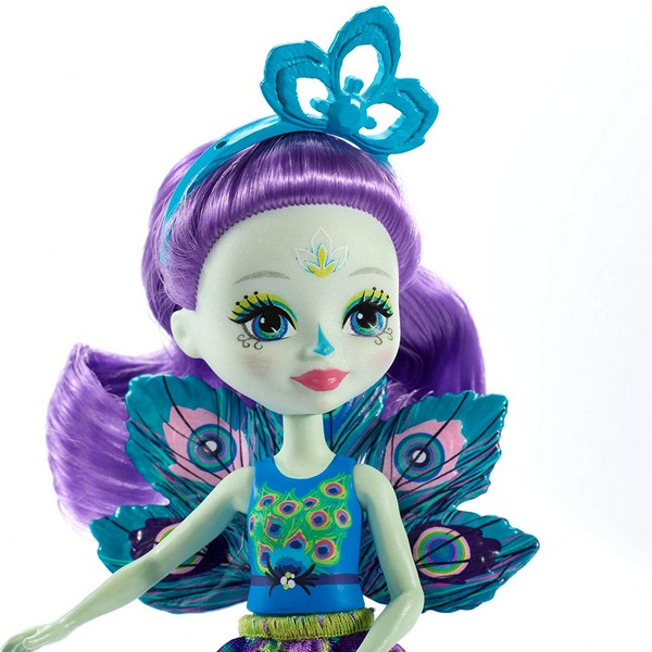Enchantimals baba állatkával Patter Peacock&amp;Flap