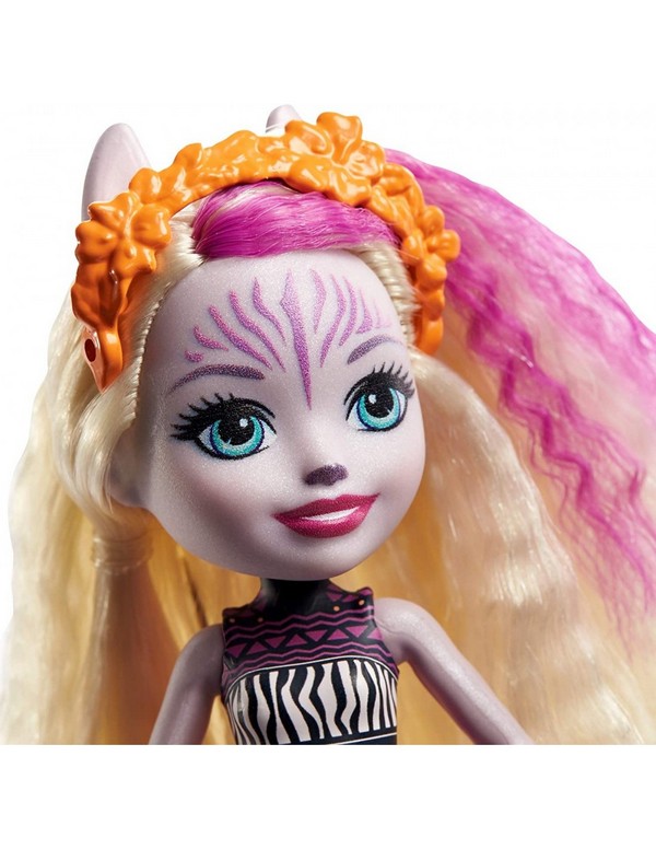 Enchantimals válogatás baba állatkával Zadie Zebra