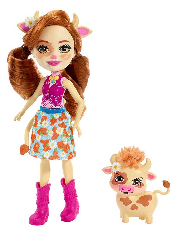 Enchantimals válogatás baba állatkával Cailey Cow