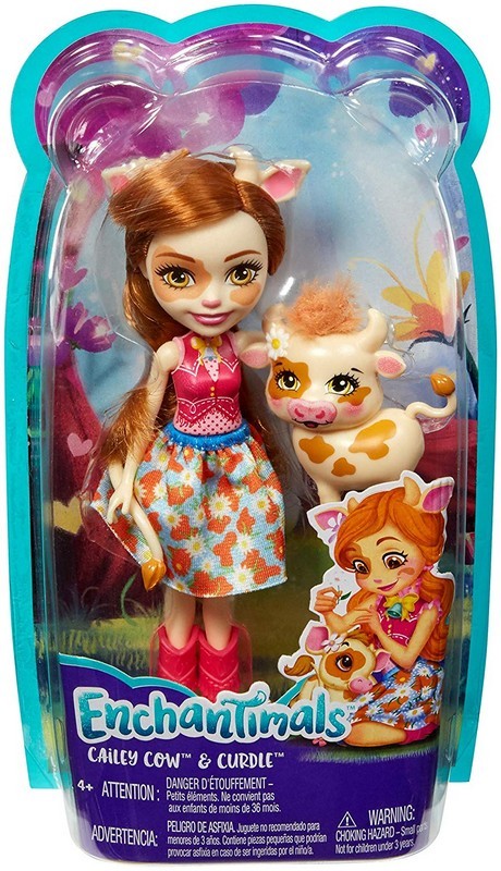 Enchantimals válogatás baba állatkával Cailey Cow