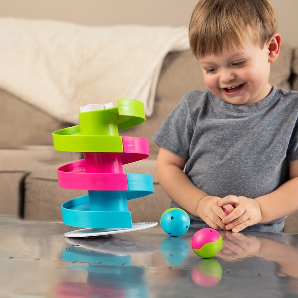 Fat Brain Toys Spiráltorony bébijáték