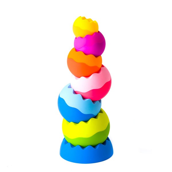 Fat Brain Toys Színes gömbök bébijáték