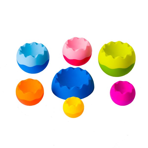 Fat Brain Toys Színes gömbök bébijáték