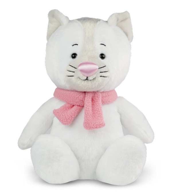 Fényes Orrú Plüss Cica 25 cm