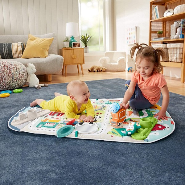 Fisher-Price 2 az 1-ben óriás városi játszószőnyeg