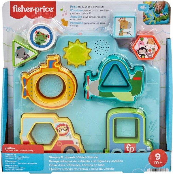 Fisher-Price Forma és Járgány Kirakó