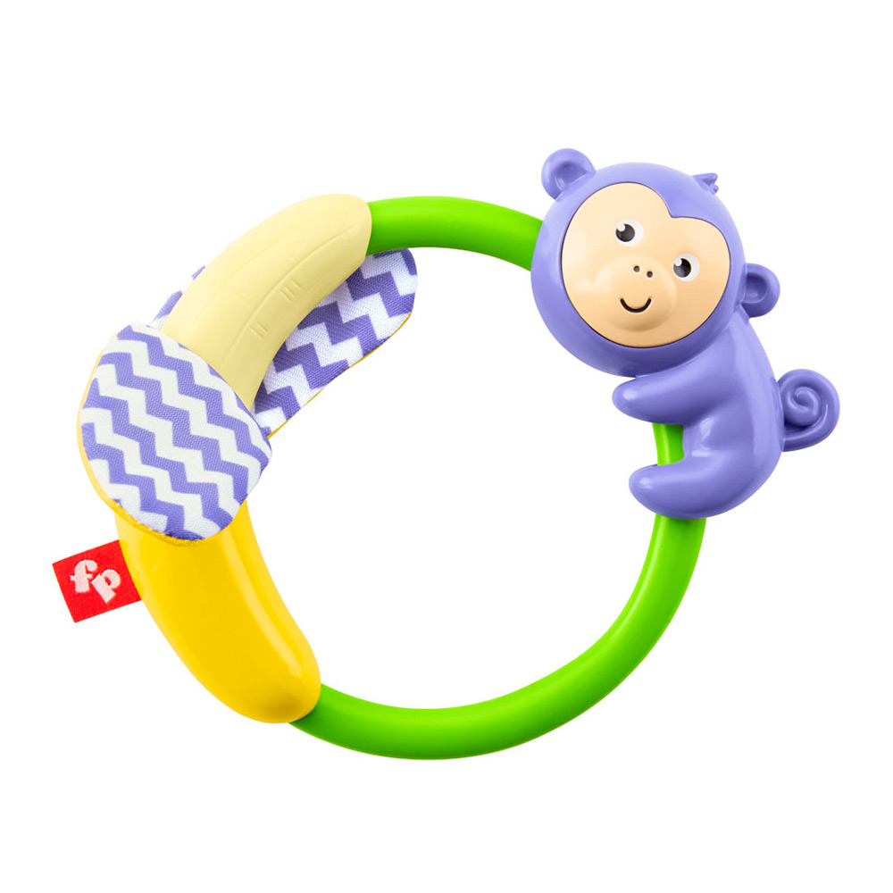 Fisher-Price Szafaris csörgők-rágóka Majom