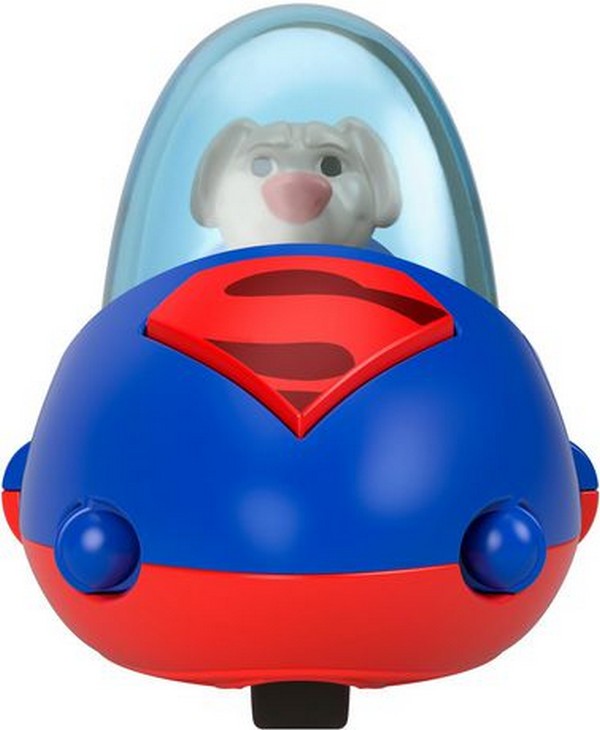 Fisher-Price Szuperállatok Ligája Szuperhős Kiskedvenc járgánnyal - Krypto