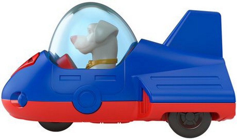 Fisher-Price Szuperállatok Ligája Szuperhős Kiskedvenc járgánnyal - Krypto