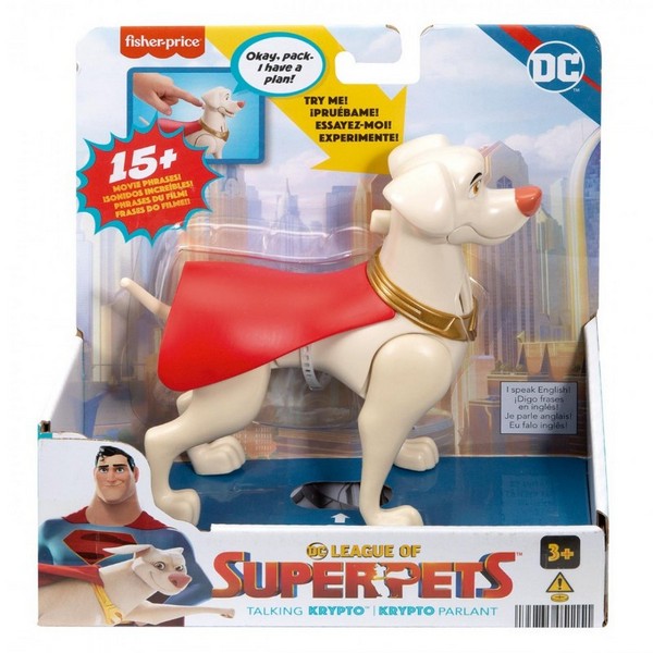 Fisher-Price Szuperállatok Ligája Szuperhős Kiskedvencek - Krypto