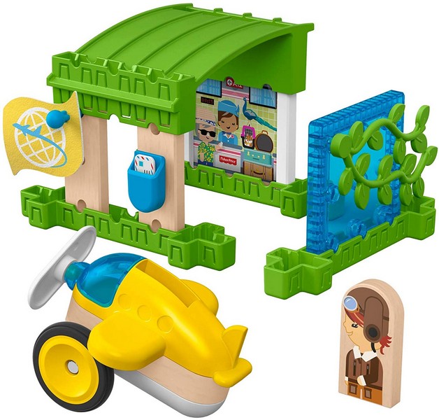 Fisher-Price Wonder Makers hangár kis szett