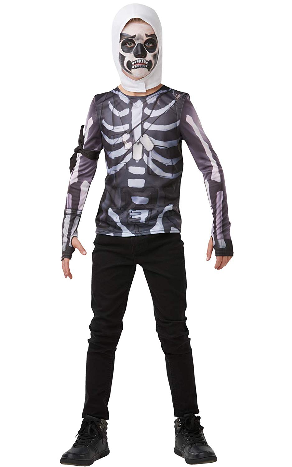 Fortnite Skull Trooper jelmez felső M méret