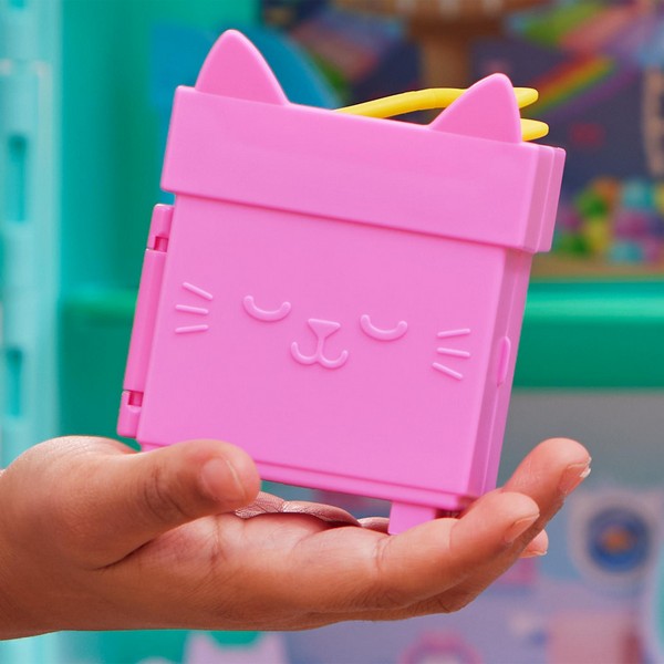 Gabi Babaháza Hordozható Mini Szett - Pici Doboz Cica Pink Szobája