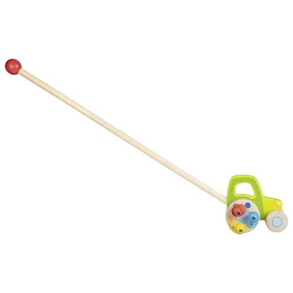 Goki Fa Tologatós Játék - Traktor