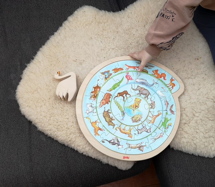 Goki Kör puzzle 27 db-os állatok