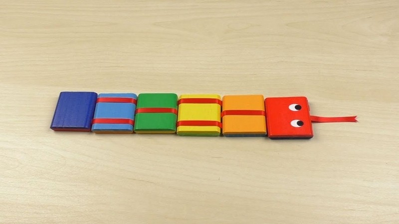Goki Mágneses színes kígyó 12 cm