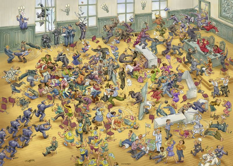 HEYE Puzzle 1000 db - Justice For All!