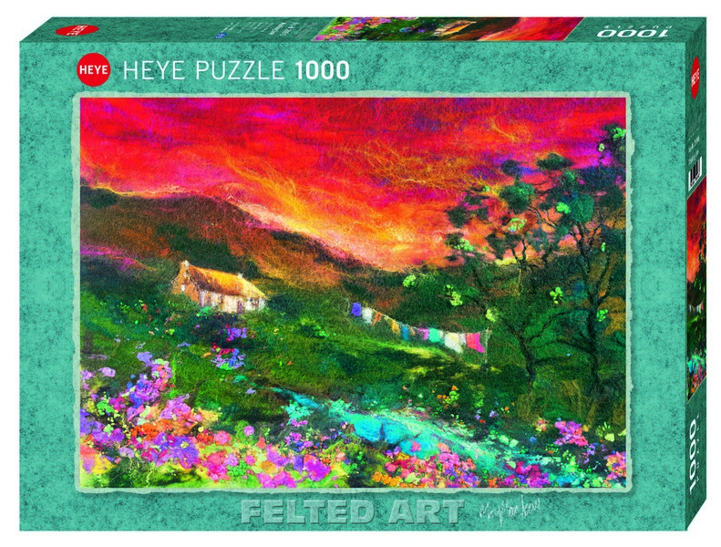 HEYE Puzzle 1000 db - Washing Line