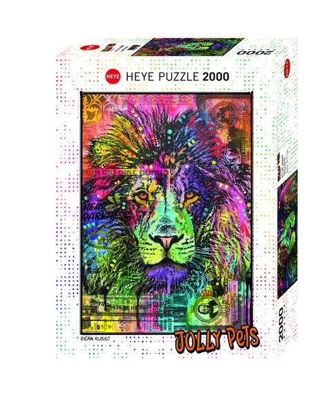 HEYE Puzzle 2000 db - Lion's Heart