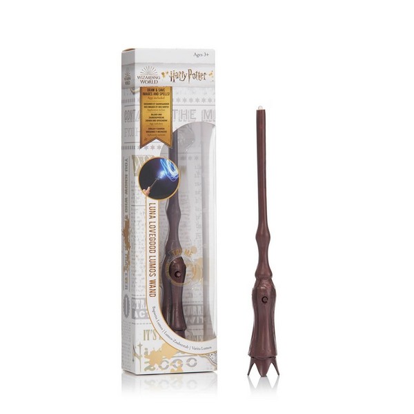 Harry Potter Világító Varázspálca 18 cm - Luna