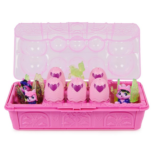 Hatchimals 10 db-os Tojástartó - Farkas Család
