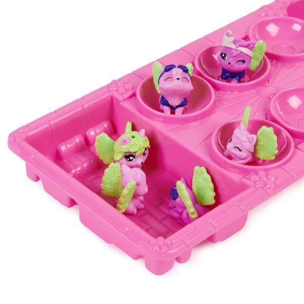 Hatchimals 10 db-os Tojástartó - Farkas Család