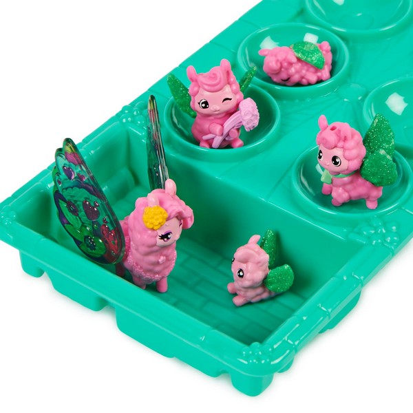 Hatchimals 10 db-os Tojástartó - Láma Család