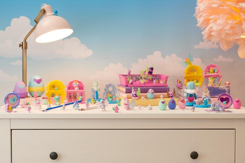 Hatchimals Gyűjthető Tojás Szivárvány család Meglepetés tojás
